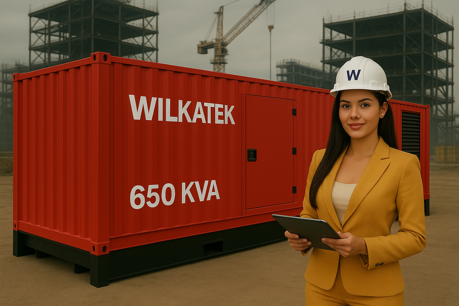 Planta electrica Insonorizada wilkatek
