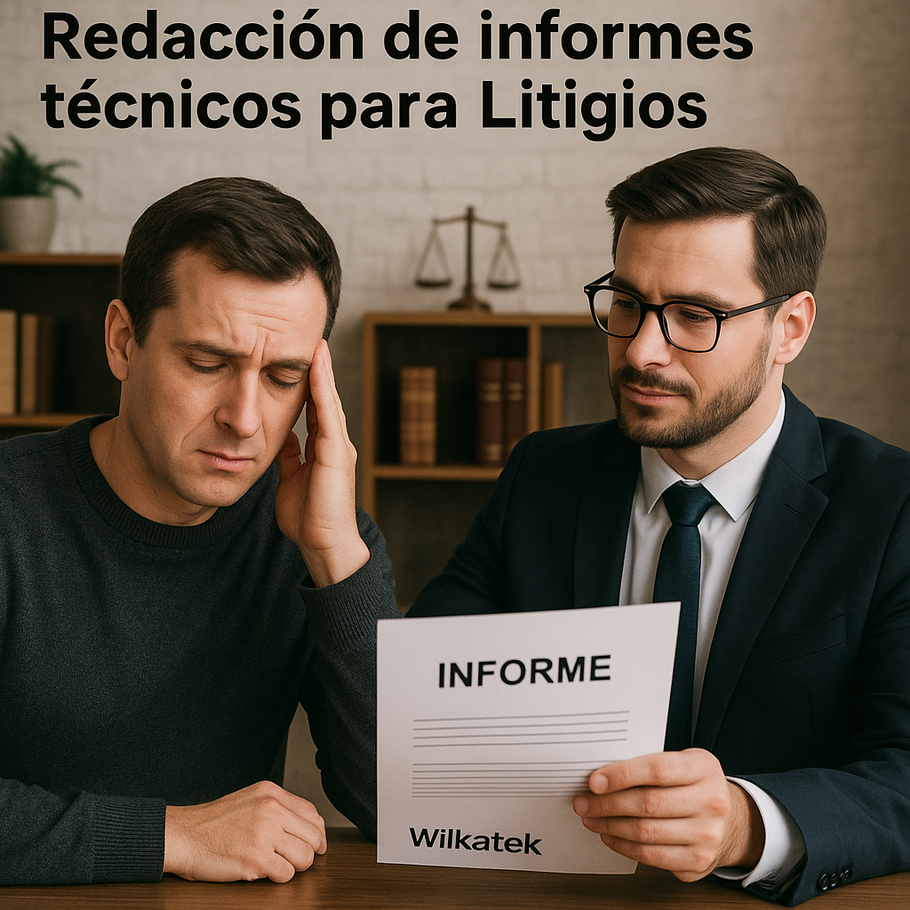 Informes Técnicos para Litigios Judiciales | Expertos de Wilkatek