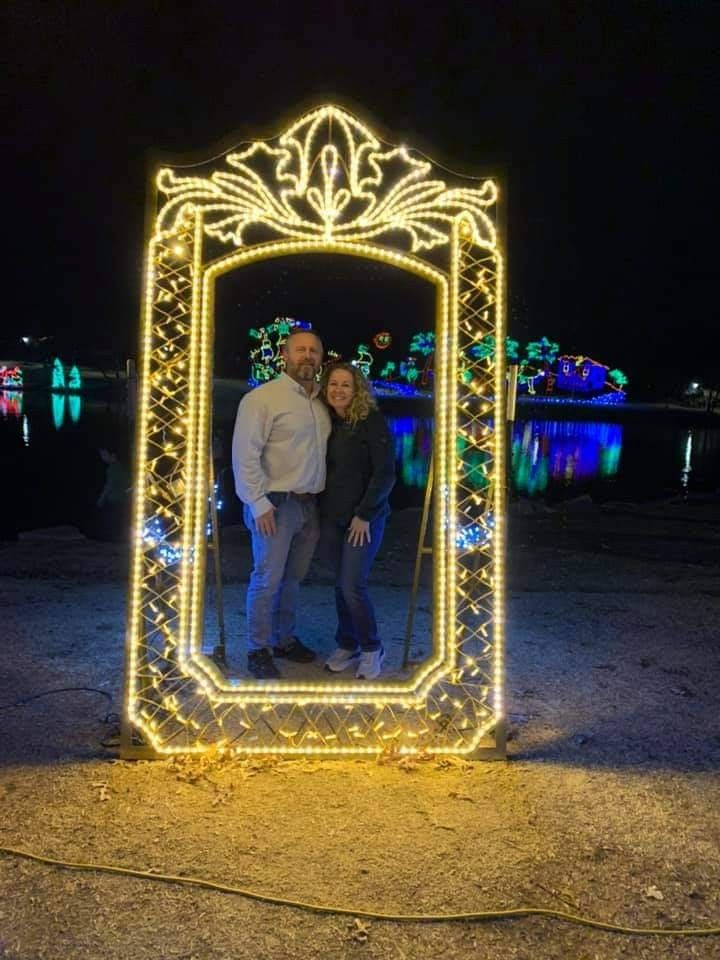 Cuadro para parques navideños