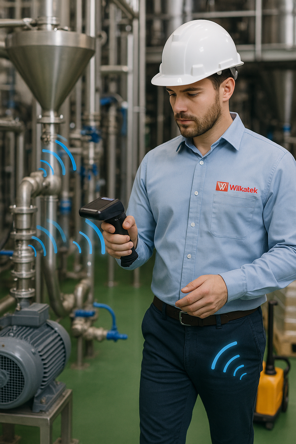 Inventario Técnico con RFID en Planta de Concentrados – Wilkatek