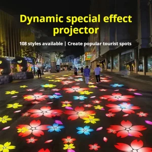 Lámpara de proyección dinámica Led,