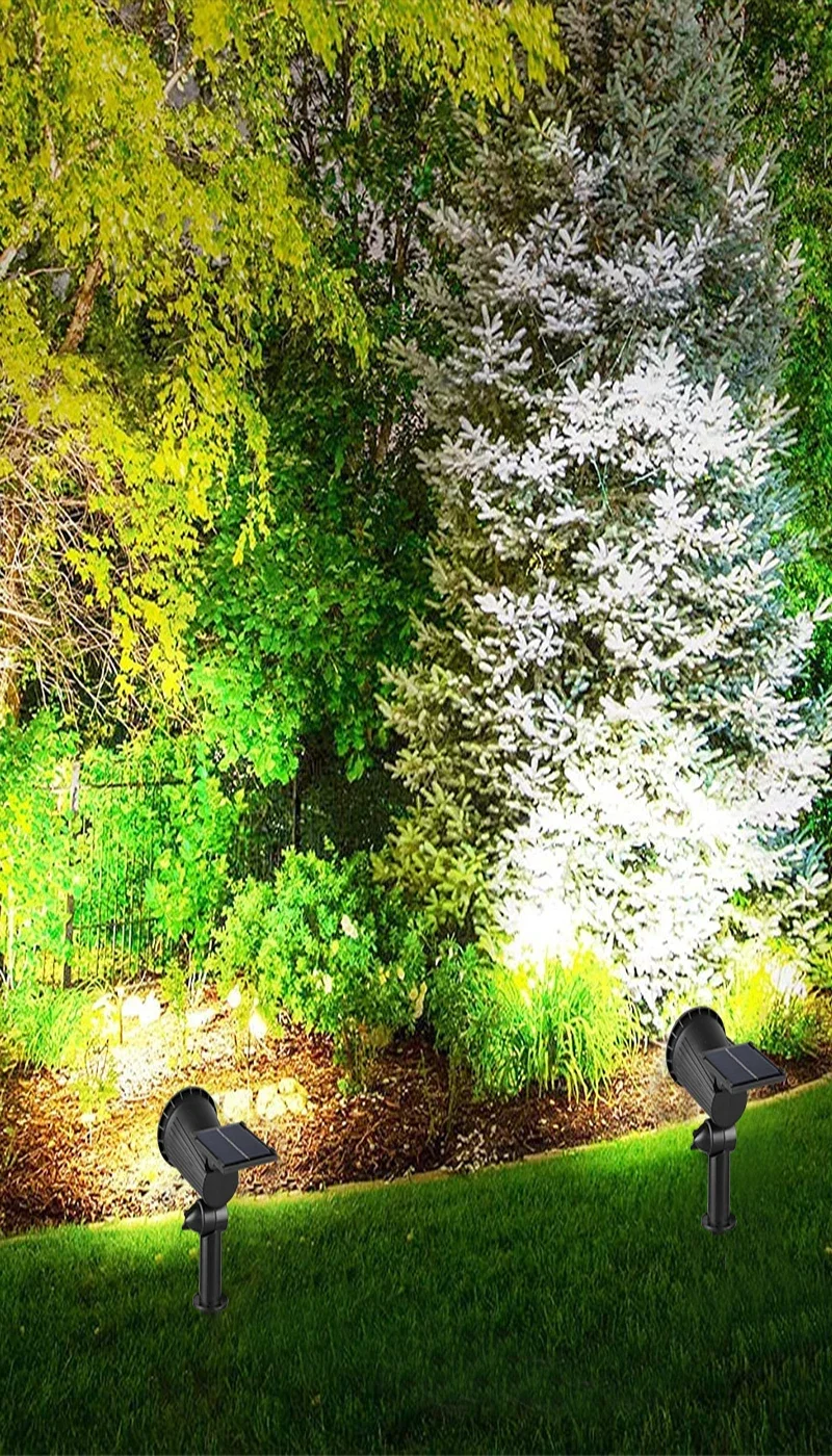 Luces solares de paisaje, foco de pared empotrado ajustable de 9LED, iluminación exterior impermeable IP65 para camino de jardín, 1-4 Uds. - Image 17