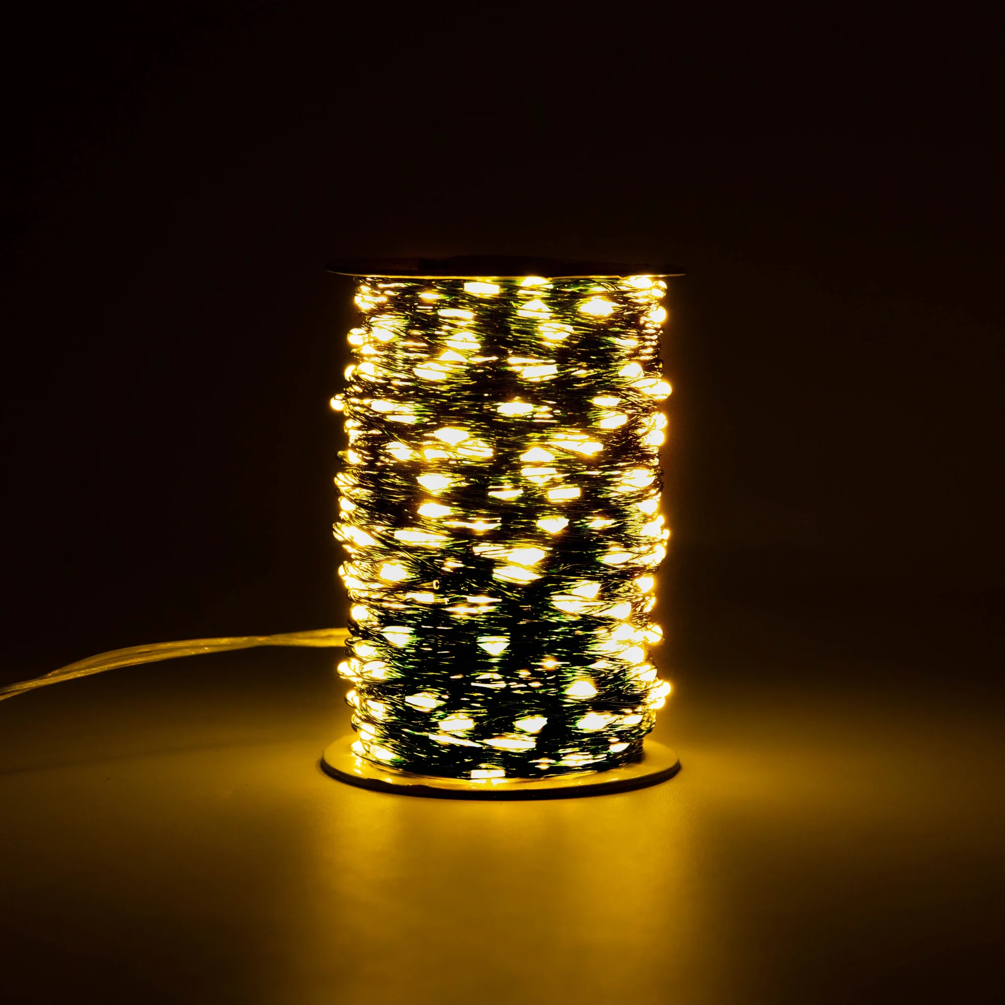 Guirnalda de luces LED navideñas con Cable verde, guirnalda impermeable para exteriores, fiesta de cumpleaños, decoración de jardín y habitación de Halloween - Image 9