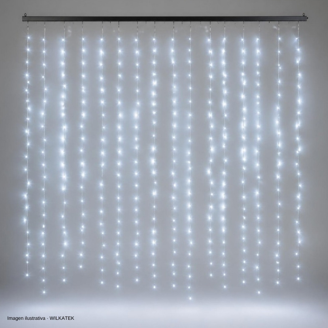 Chorro de 1660 LED de 20 caídas con 83 LED (Caja x 12 und)