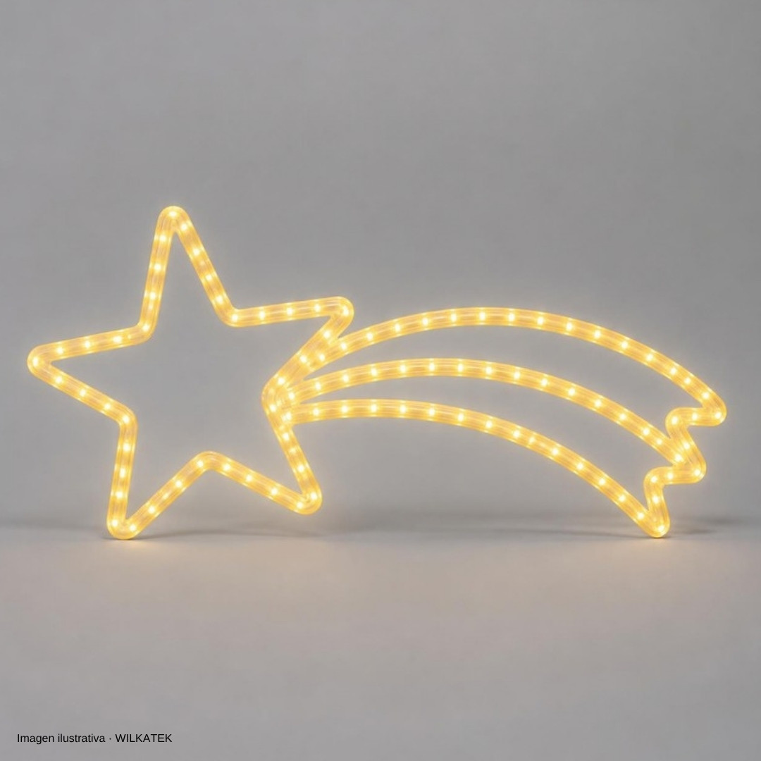 Figura: Estrella fugaz 35 LEDs (Caja x 40 und)