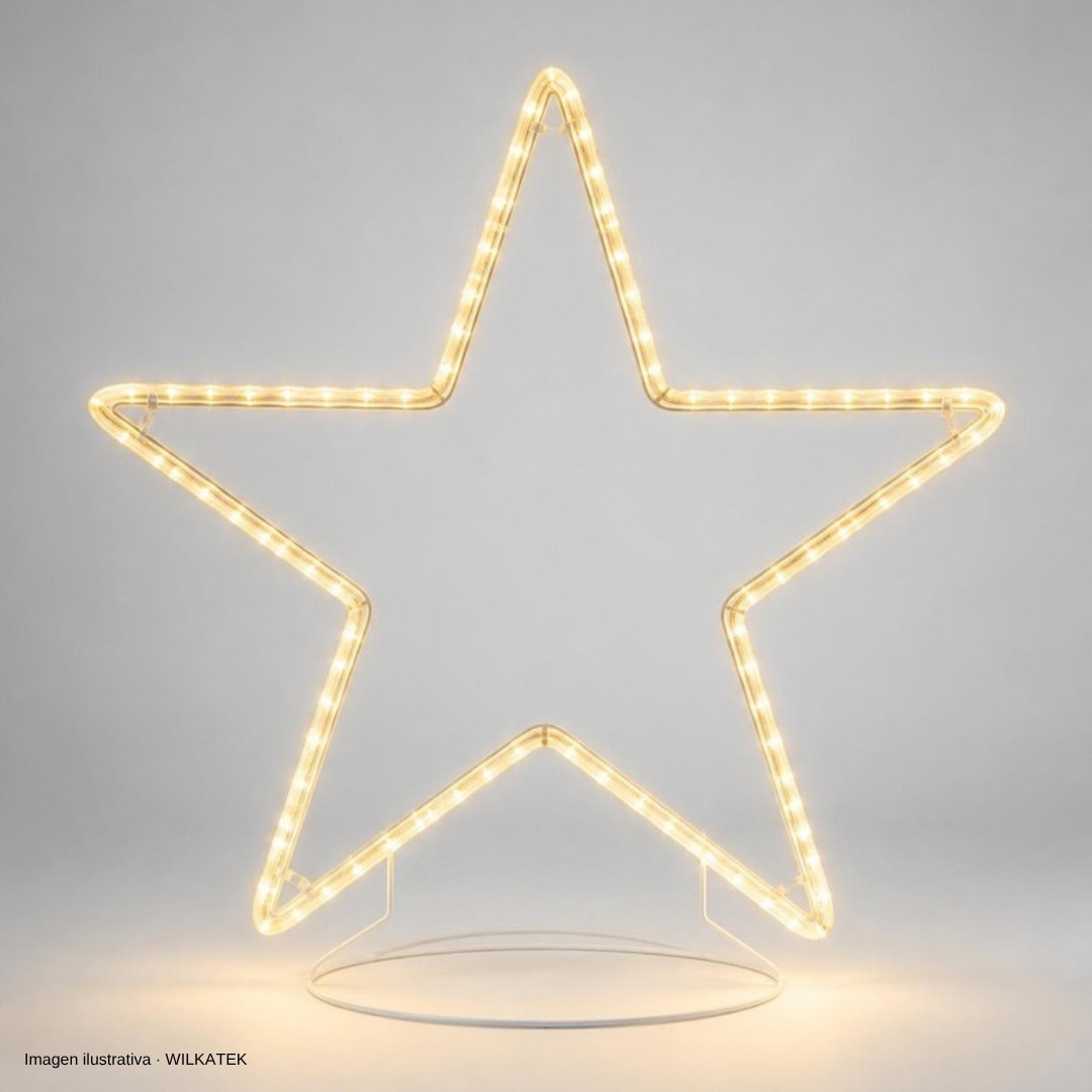 Figura: Estrella 35 LEDs (Caja x 40 und)