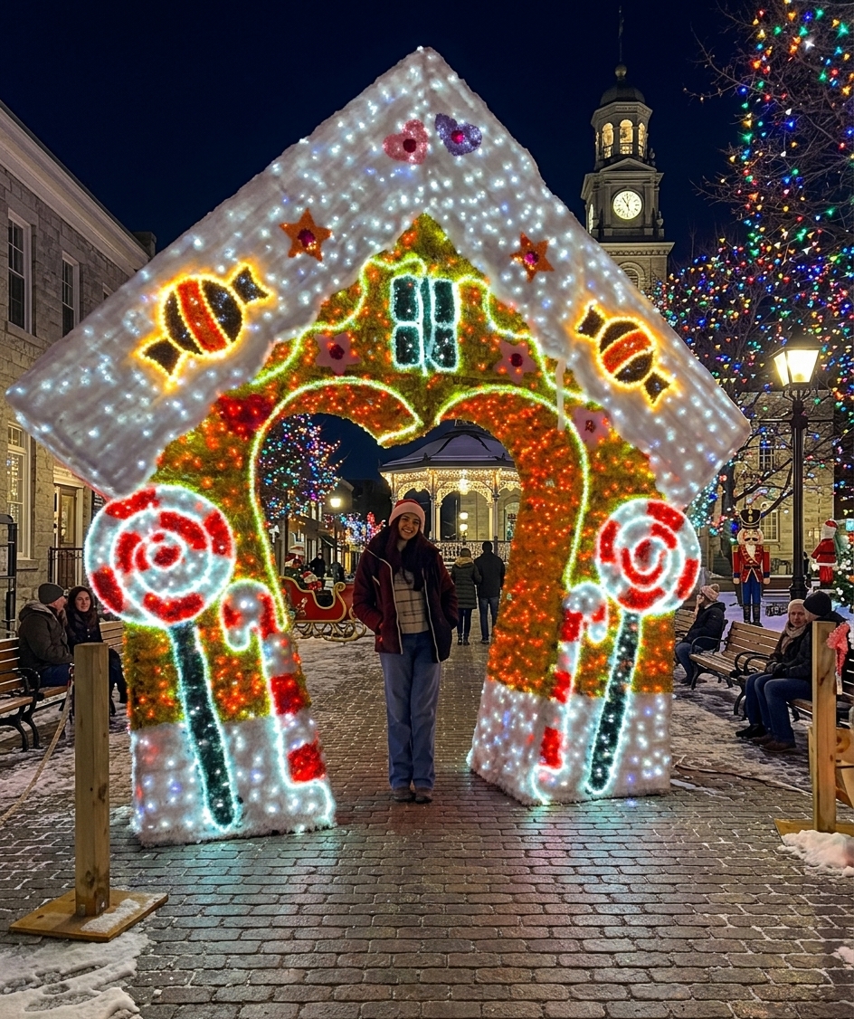 Flor de Loto LED Monumental para Alumbrados Navideños | Wilkatek