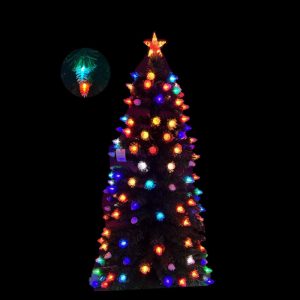 Árbol de fibra óptica – bombillos de colores (YG-5141 A 5143)
