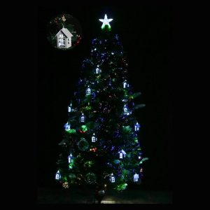 Árboles de Navidad de fibra óptica