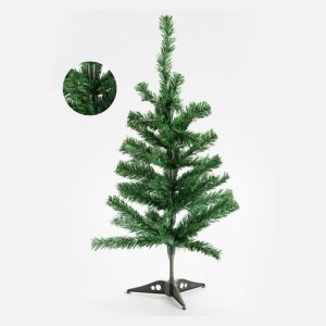 Árbol pino verde, base plástica (WK-ARN-017)