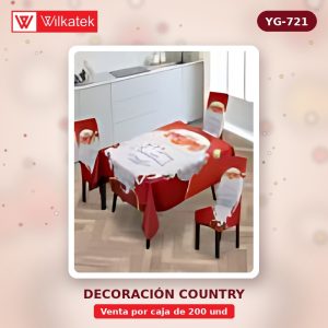 Forro para silla,10 modelos surtidos. (6/opp x 200 und)