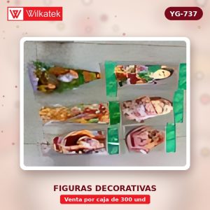 NUEVO: stickers navideños,medida 65CM,6 modelos surtidos. (Opp x 300 und)