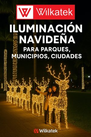 Iluminación para Parques, Alcaldias, Centros comerciales