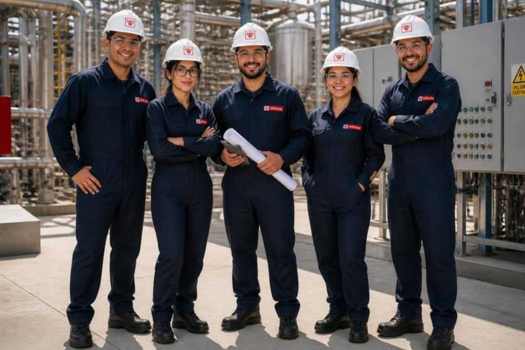Equipo de profesionales trabajando con Wilkatek